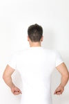 Primitive Gym Stretch T-Shirt Large Logo White
