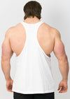 Primitive Gym Muscle Vest White