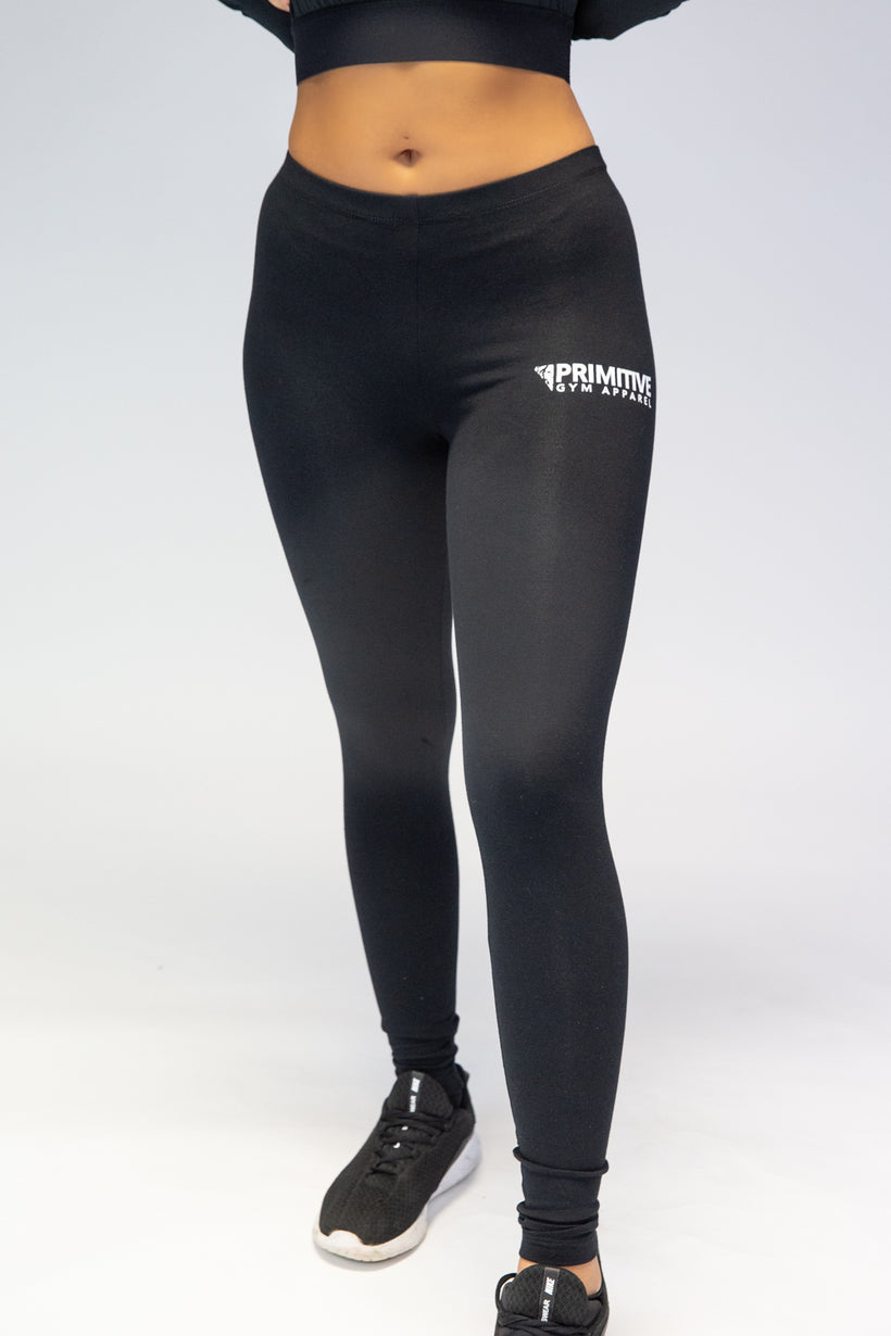 Black High Waisted GYM Leggings, women's high waisted workout leggings