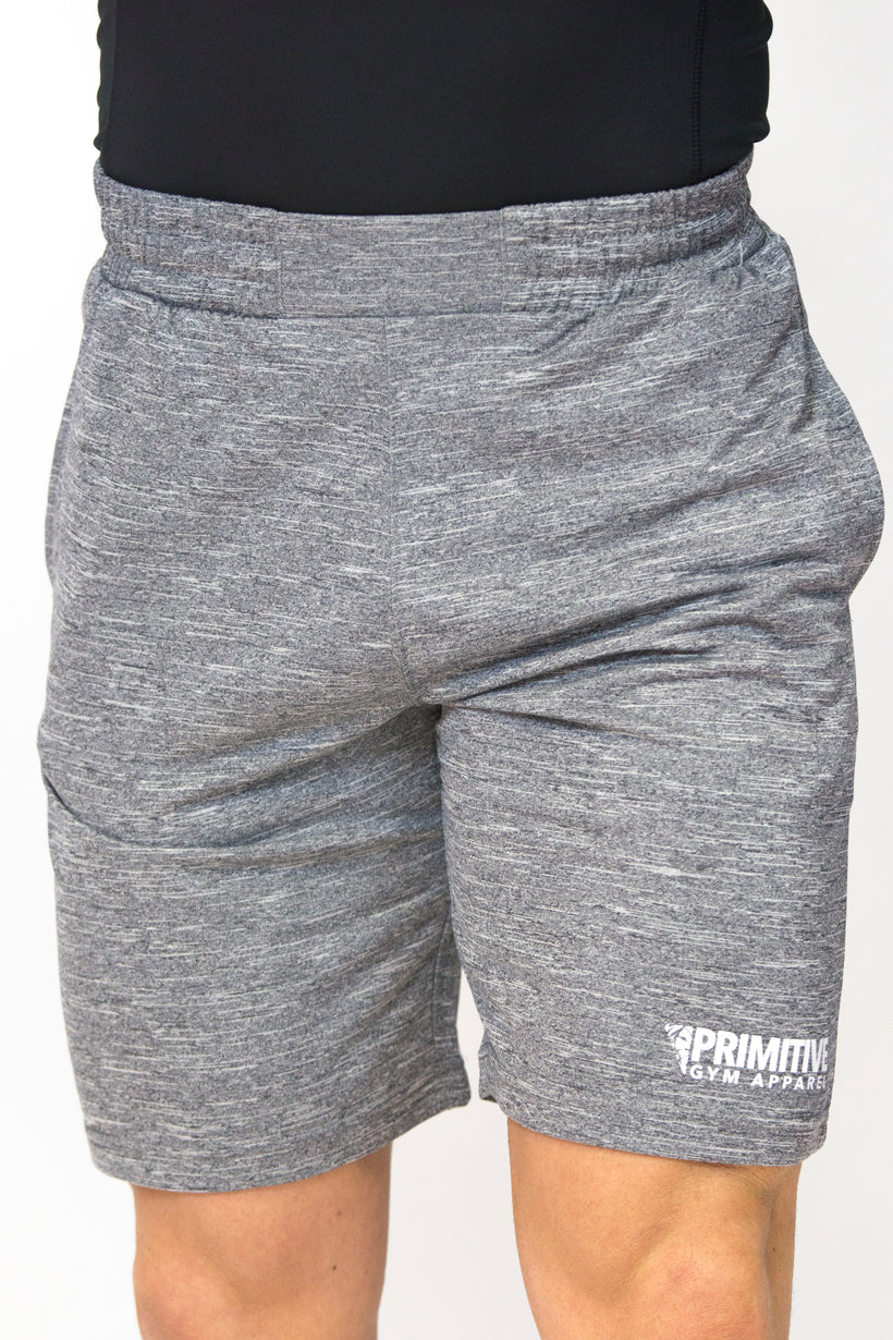 Primitive Combat Gym Shorts Charcoal Grey – Primitive Gym Apparel